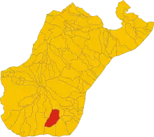 Localisation de Bova