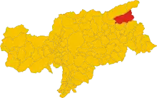 Localisation de Campo TuresSand in Taufers