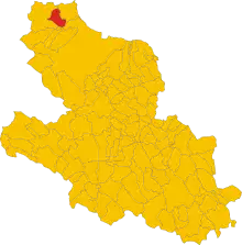 Localisation de Capitignano