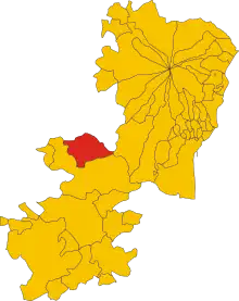 Localisation de Castel di Judica