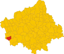 Localisation de Castello di Godego