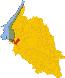 Localisation de Castelnuovo del Garda