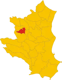 Localisation de Cerenzia