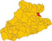 Localisation de Cesio