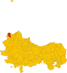 Localisation de Cinisi