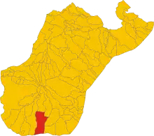 Localisation de Condofuri