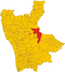 Localisation de Corigliano Calabro