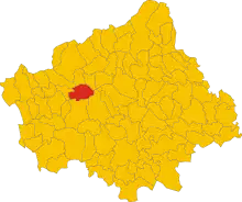 Localisation de Crocetta del Montello