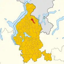 Localisation de Cugliate-Fabiasco