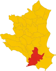 Localisation de Cutro