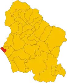 Localisation de Forte dei Marmi