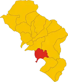 Localisation de Fosdinovo