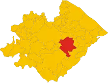 Localisation de Fossombrone