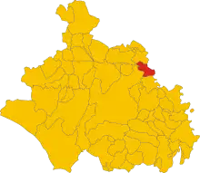 Localisation de Graffignano