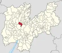 Localisation de Molveno