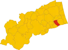 Localisation de Monsampolo del Tronto