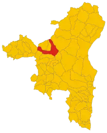 Localisation de Orani