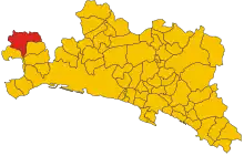 Localisation de Rossiglione