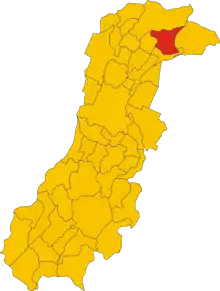 Localisation de San Felice sul Panaro