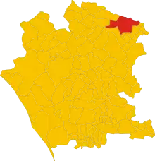 Localisation de San Gregorio Matese