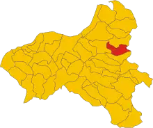 Localisation de San Nicola da Crissa