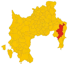 Localisation de San Vito