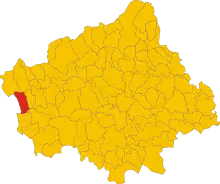 Localisation de San Zenone degli Ezzelini