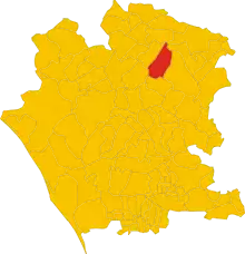 Localisation de Sant'Angelo d'Alife