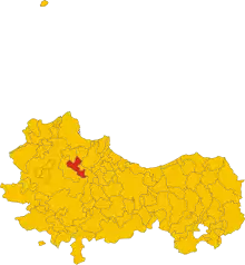 Localisation de Santa Cristina Gela