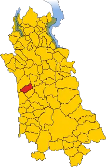 Localisation de Sizzano