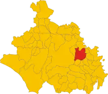 Localisation de Soriano nel Cimino