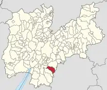 Localisation de Terragnolo