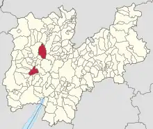 Localisation de Tre Ville