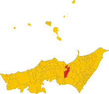 Localisation de Tripi