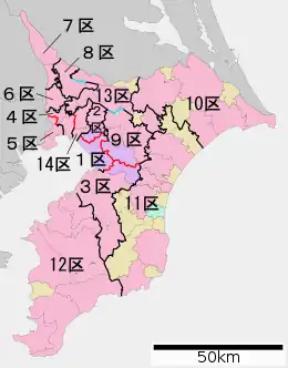 Carte de la circonscription.