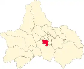 Localisation de Wǔhóu Qū