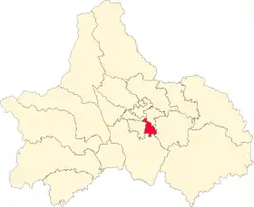 Localisation de Jǐnjiāng Qū