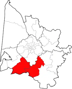 Canton des Landes des Graves