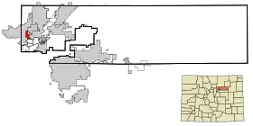 Localisation de Federal Heights