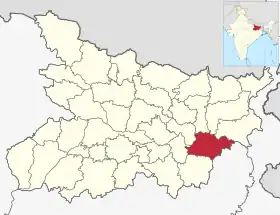 Localisation de Division de Bhagalpur