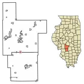 Localisation de Donnellson