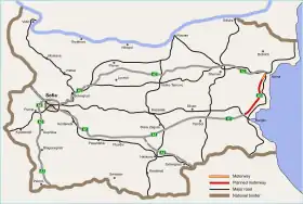 Image illustrative de l’article Autoroute A5 (Bulgarie)