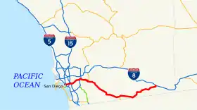 Image illustrative de l’article California State Route 94