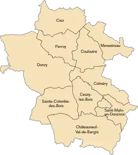 Communauté de communes en Donziais