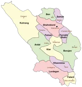 Préfecture de Kuhrang