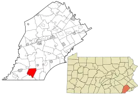 Localisation de New London Township