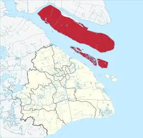 Localisation de Chóngmíng Qu