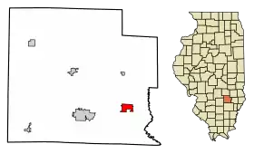 Localisation de Clay City