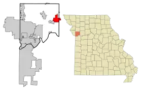 Localisation de Excelsior Springs