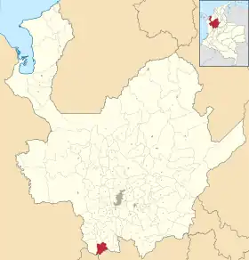 Localisation de Jardín